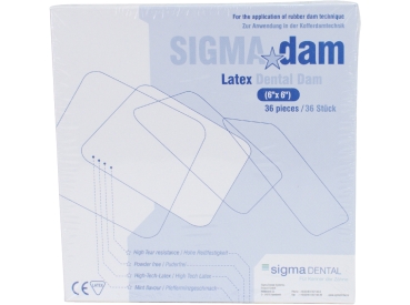 Sigma Dam dünn grün pdfr 6x6 36Bl